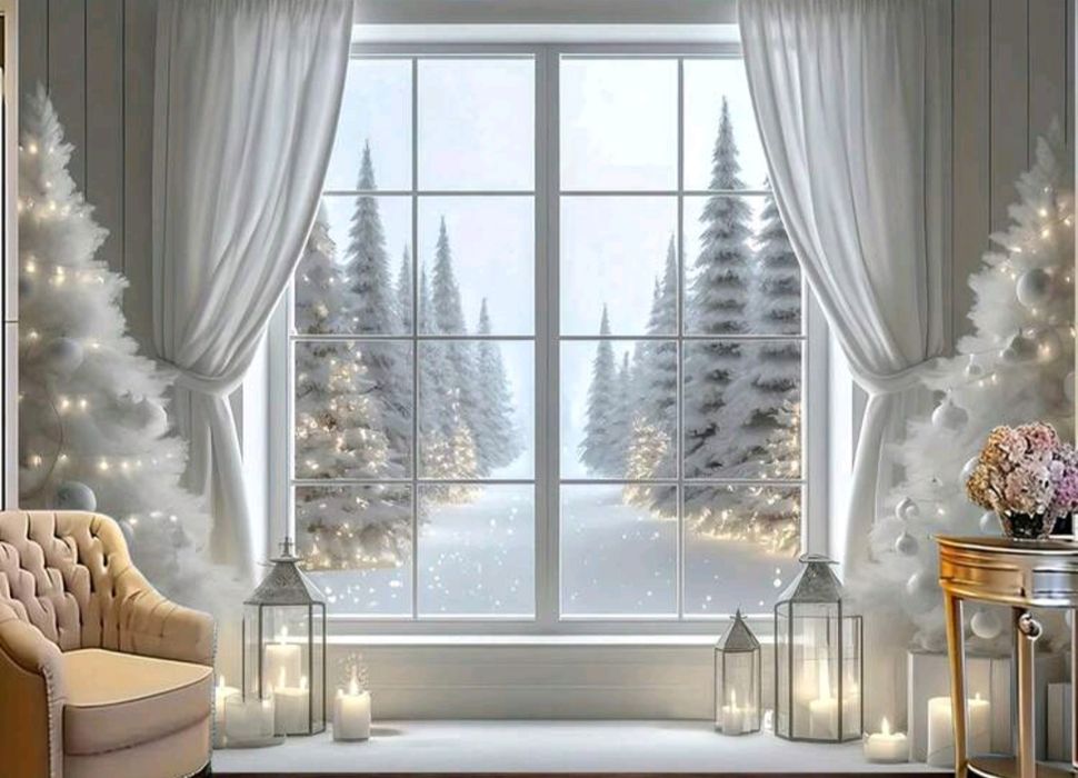 Tło fotograficzne świąteczne 300cm x 210cm