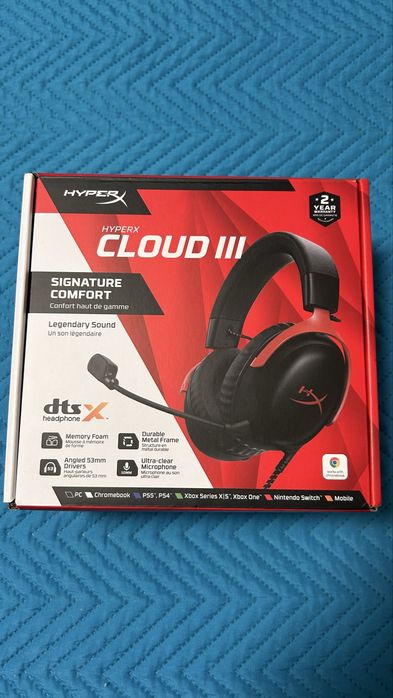 Hyper X Cloud 3 Novos!