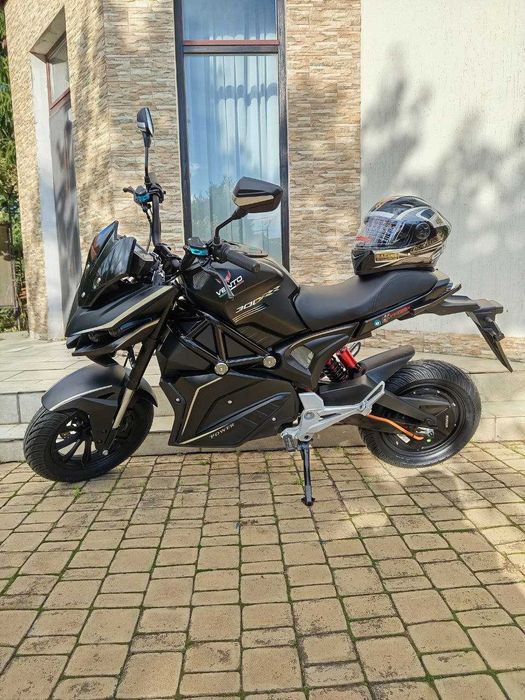 Електробайк PYTHON 2800Wt Права не треба Электро мотоцикл 2800W Black