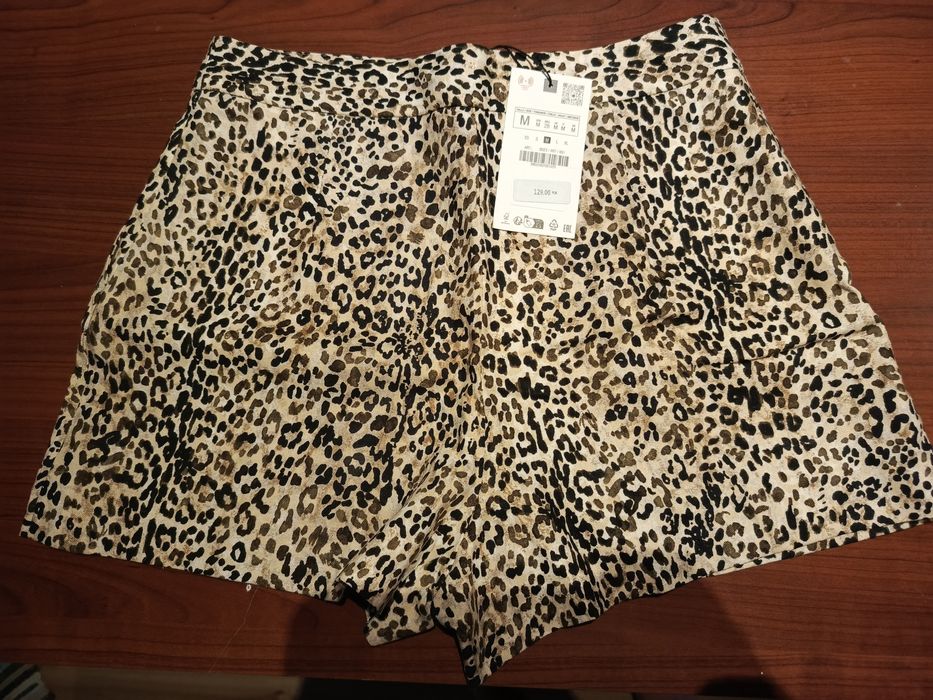 Spodenki Zara Len Wiskoza r.M