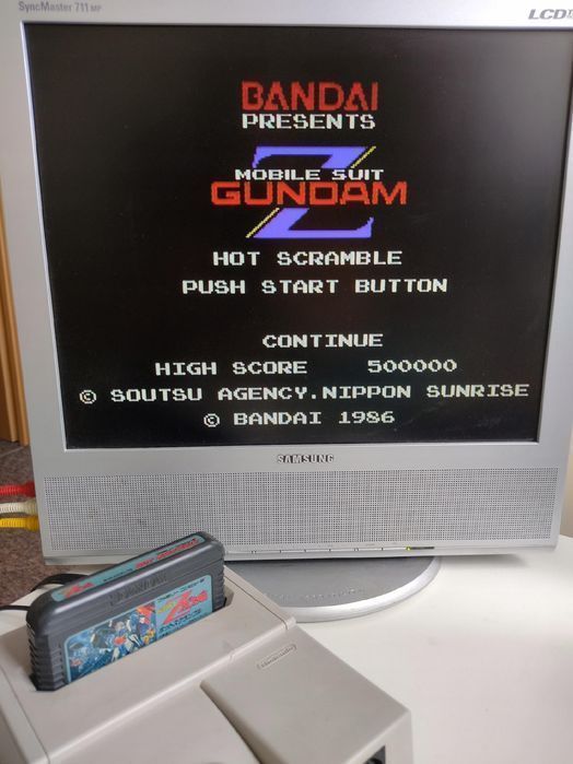 Kidou Senshi Z Gundam - Famicom/Pegasus