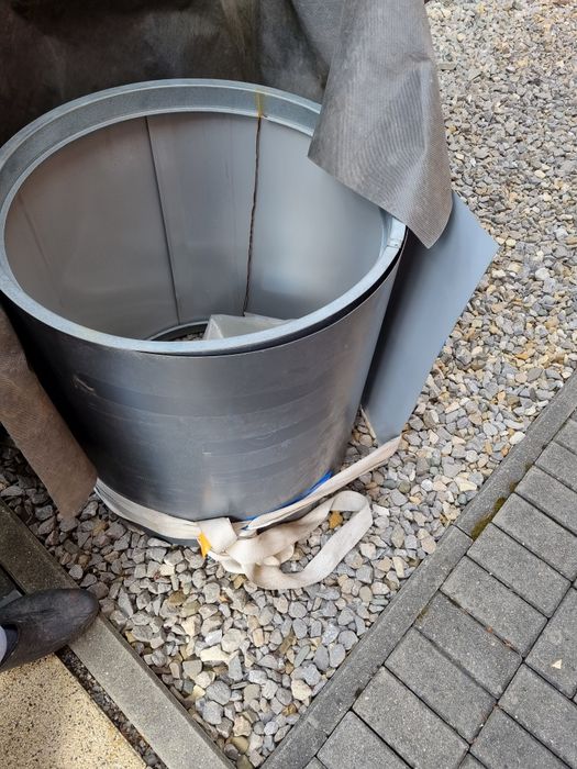 Taśma stalowa szerokość 67 cm plannja