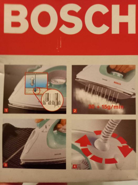 Żelazko Bosch Sensixx TDA 1302, Markowe, Nowe!