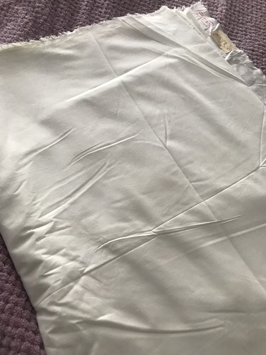 Ткань  белая ситец