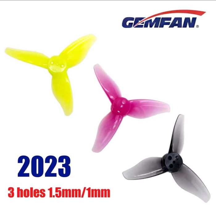 Пропелери Gemfan 1610, 40 мм, 45 мм, HQProp 31 мм, Gemfan 2023, 52 мм
