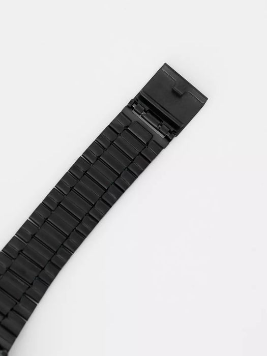 Годинник чоловічий Касіо чорний з фіолетовим циферблатом  Casio