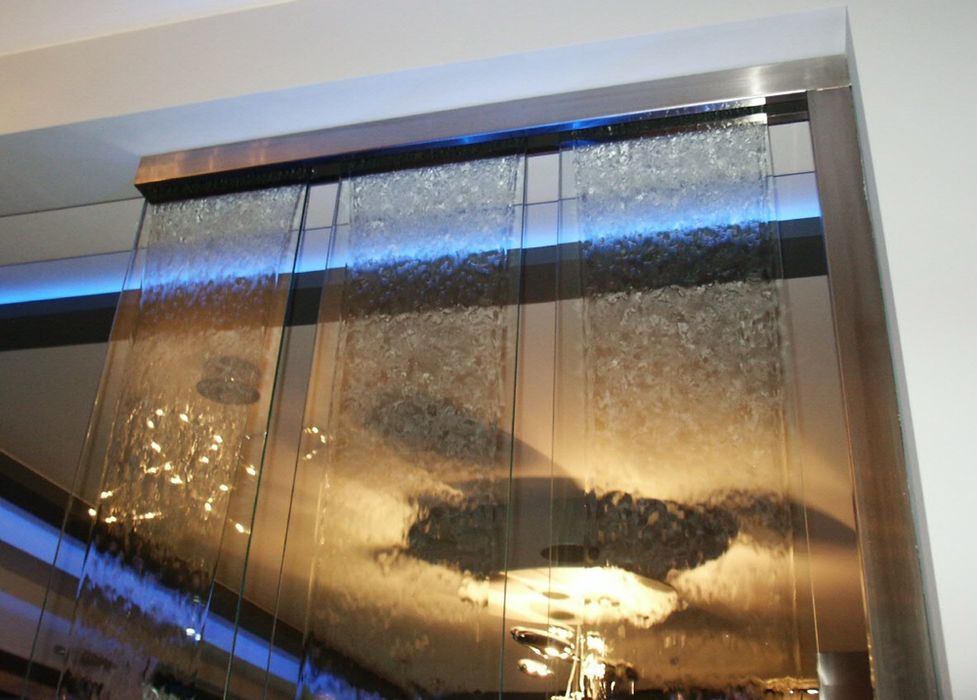 Kaskada wodna aranżacja