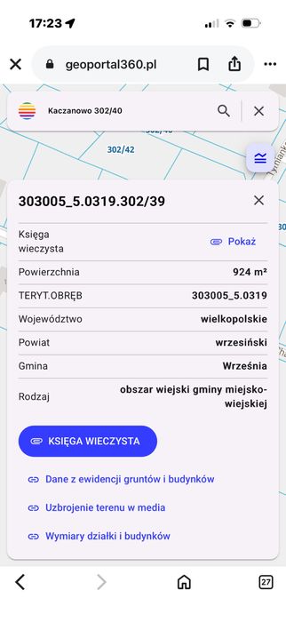Sprzedam dzialkę budowlaną niedaleko Wrześni - Widok 5