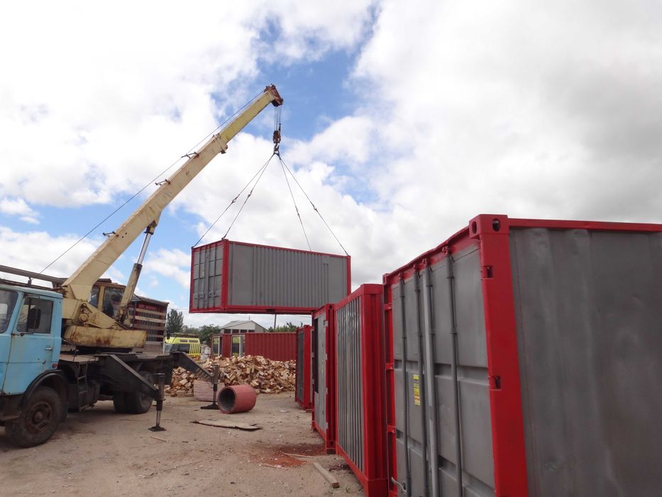 Контейнер 20 футов транспортный морской по самой низкой цене в Украине