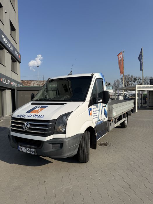Vw Crafter skrzyniowy krajowy