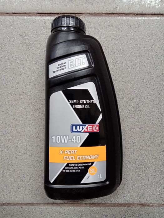 Моторна олива 7Flags, Bars 10w40 і Luxe X-PERT FUEL ECONOMY SL 4л., 1л