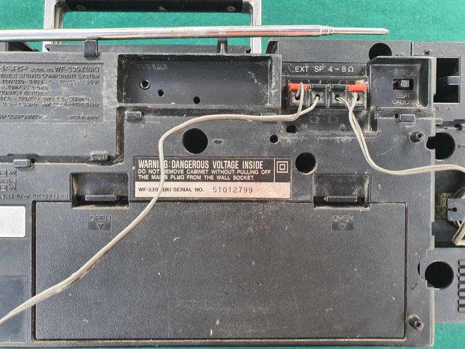 Магнитофон SHARP WF339 ZIBK
