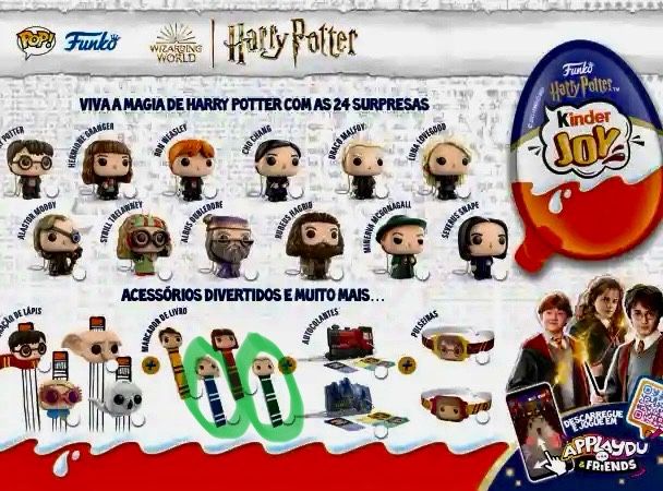 Funko pop kinder joy harry potter