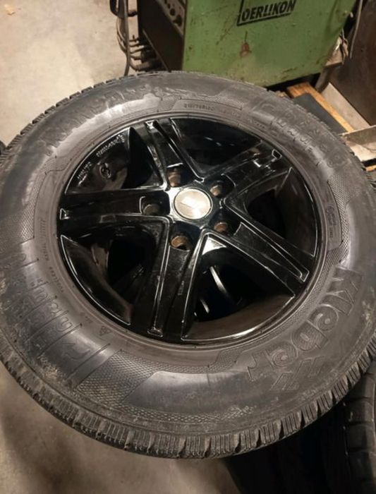 Koła zimowe aluminiowe  Ducato, Jumper, Boxer  215 75 r16c 5x130