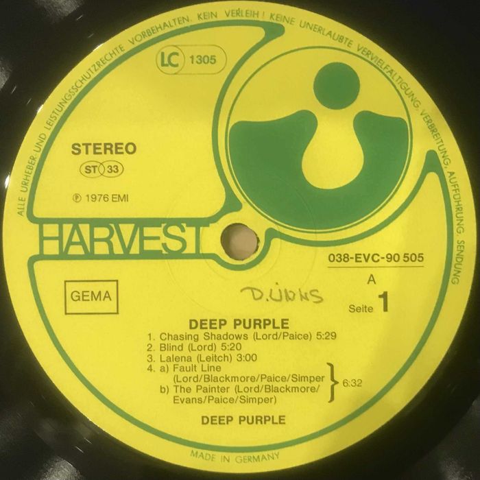 Deep Purple - Deep Purple Lp