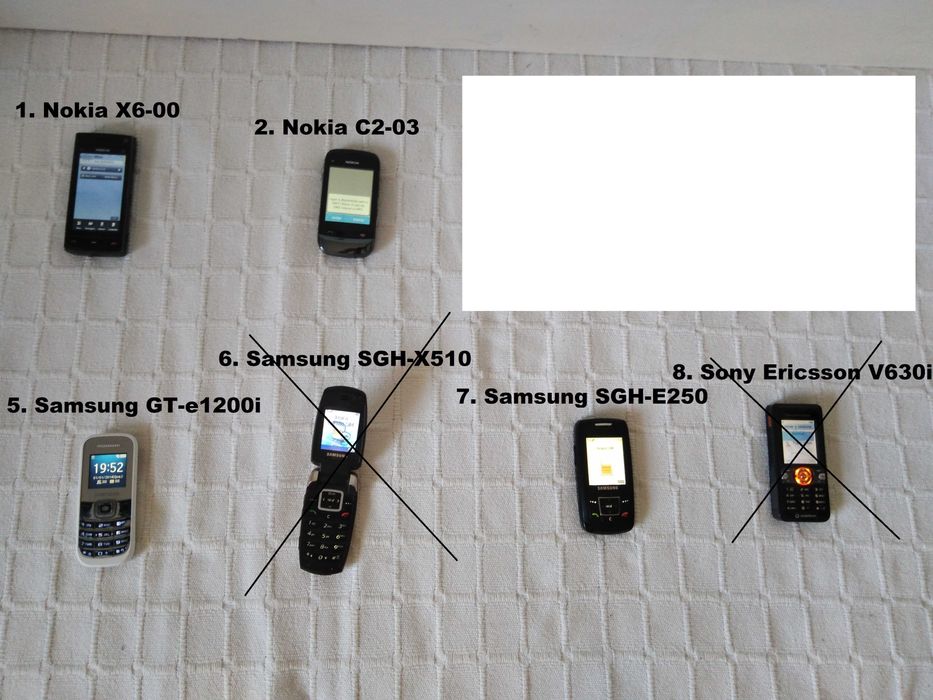 Telemóveis Smartphones Baterias Vários