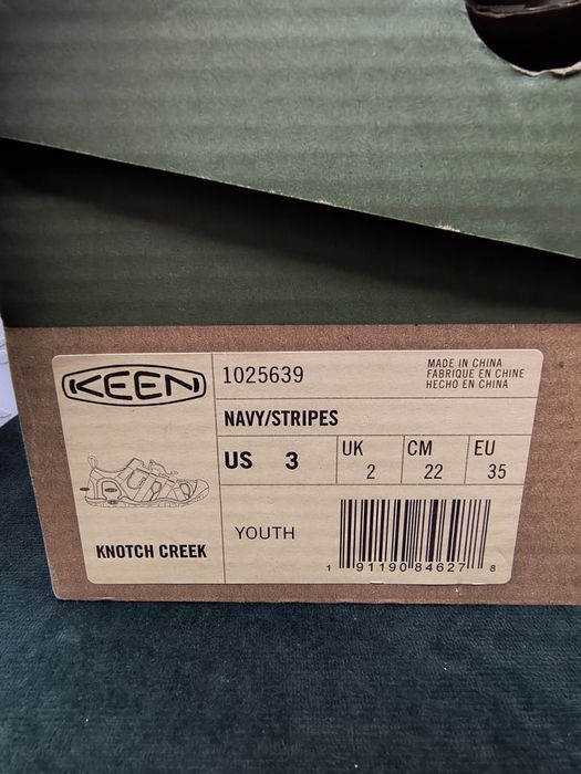 Nowe dziecię sandałki Keen knotch 35