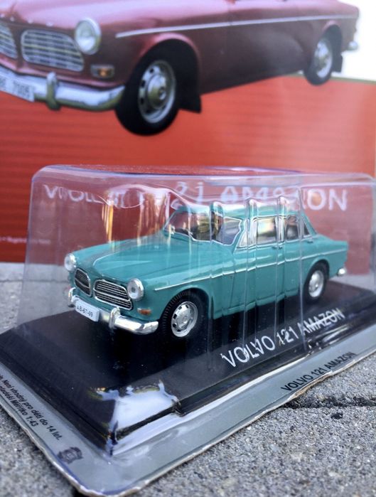 VOLVO 121 AMAZON #120-auta PRL,model,autka,kolekcja,plakat,folder
