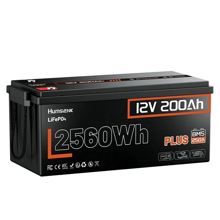 Humsienk 12V 200Ah - та інші LIFePo4 акумулятори