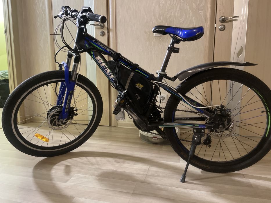 Переднеприводный електровелосипед