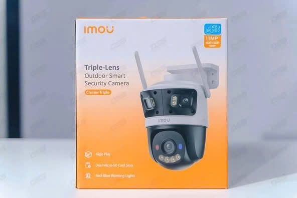 Вулична поворотна WiFi камера Imou Cruiser Triple 11 Mp