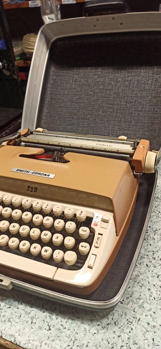 Máquina de escrever smith-corona