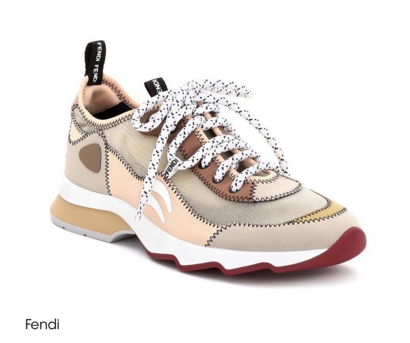 Кросівки  Fendi Freedom FF Patchwork Sneakers