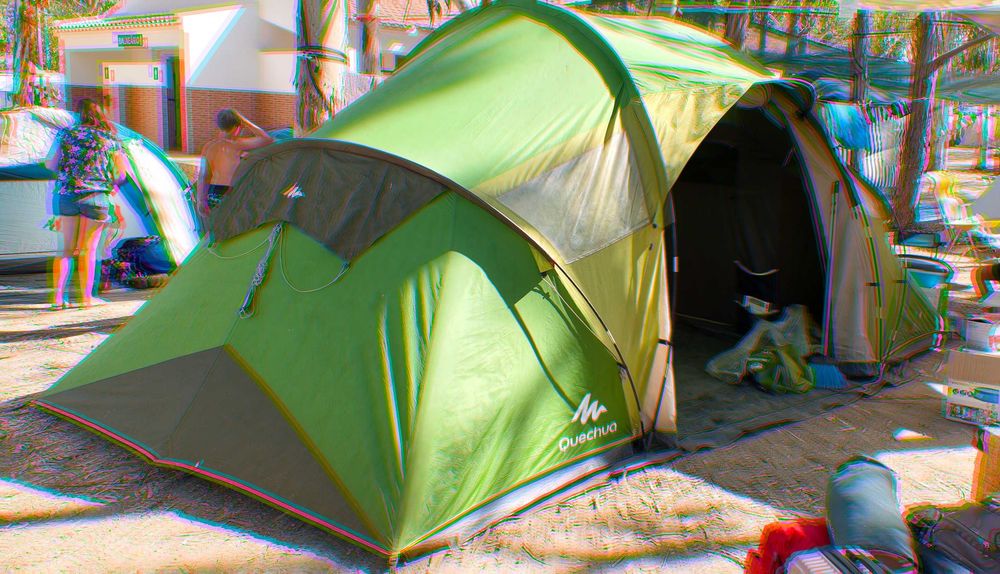Tenda de campismo