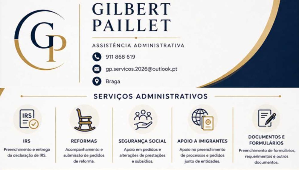 Prestação de serviços administrativos