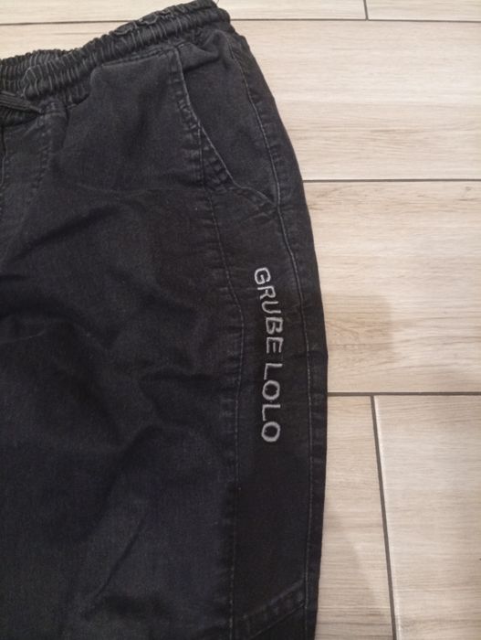 Grube lolo spodnie M