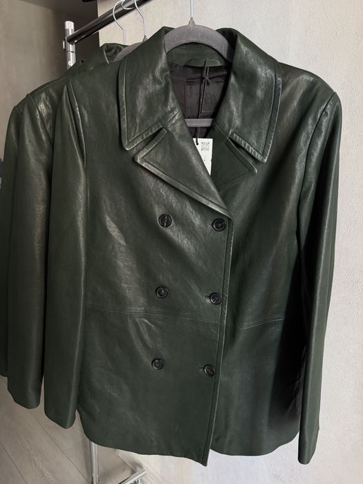 Шкіряний піджак куртка Zara Limited ed