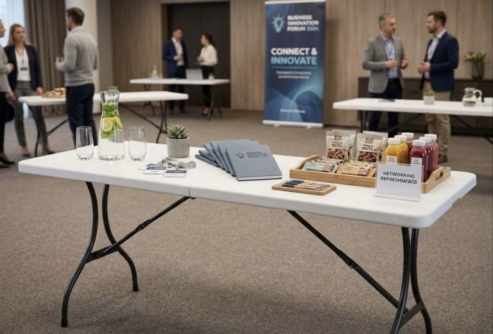 Wynajem stołów cateringowych na eventy firmowe | Kaszuby • Trójmiasto • Wejherowo i okolice