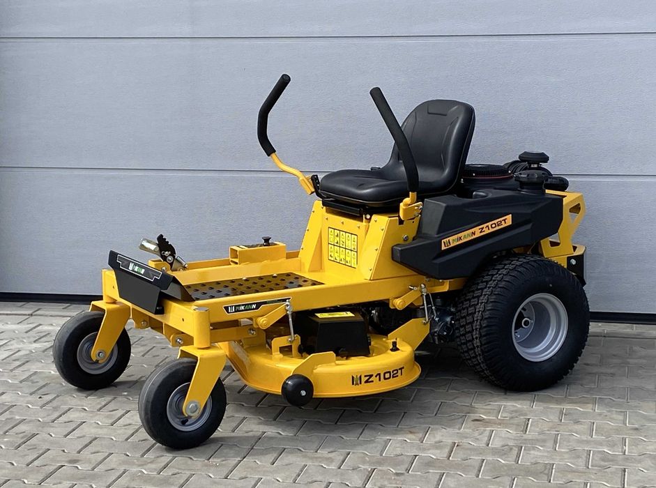 Nowa Kosiarka do trawy Traktorek ogrodowy Spalinowy Traktor MIKANN 23KM V-Twin Zerowy promień skrętu Automat Pompa oleju Gwarancja Serwis / nie Stiga