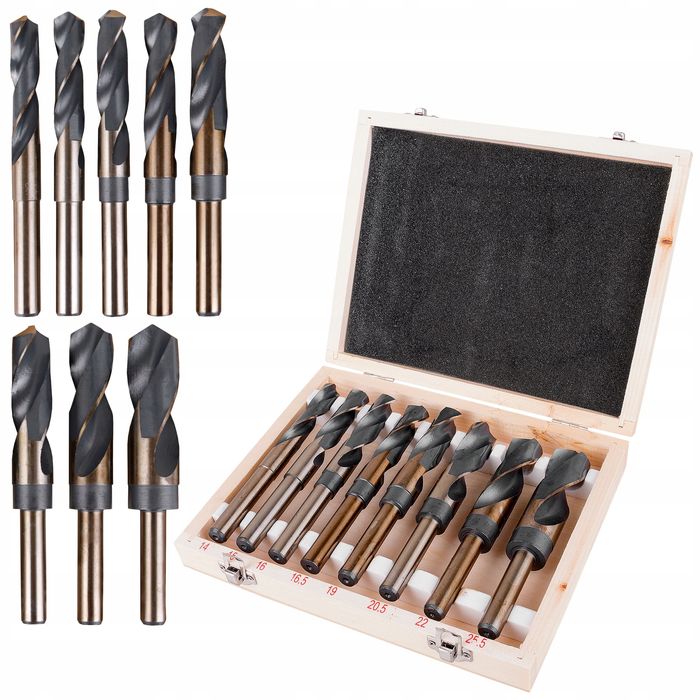 Wiertło Wiertła Kobaltowe Do Metalu 14-25,5Mm Hss