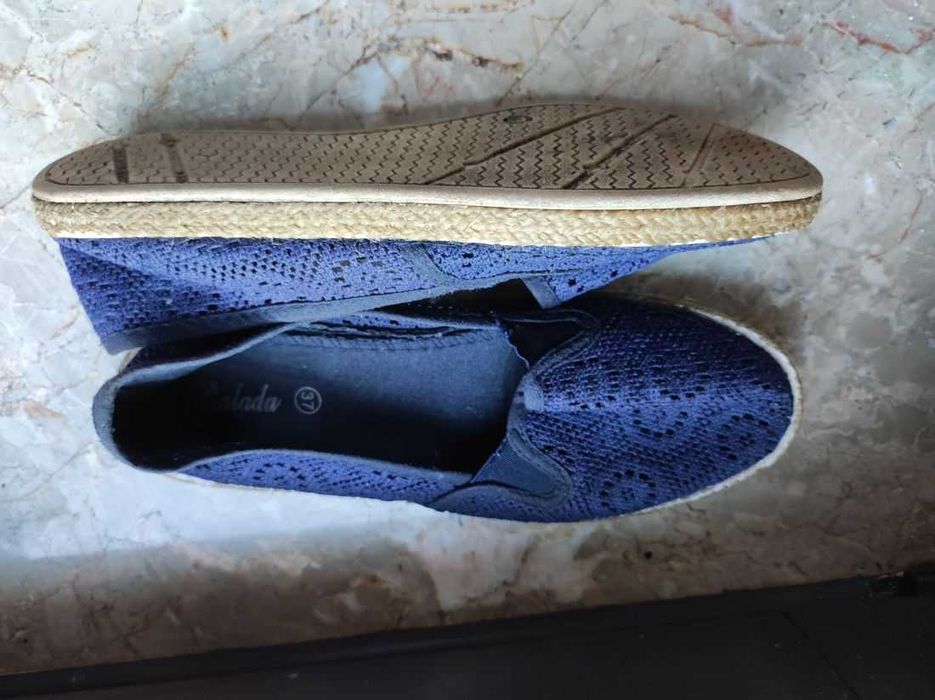 espadryle damskie ażurowe koronkowe  tenisówki siateczkowe przewiewne