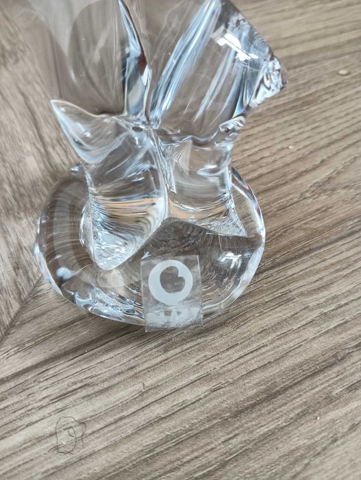 Szklana figurka, przycisk do papieru ozdoba