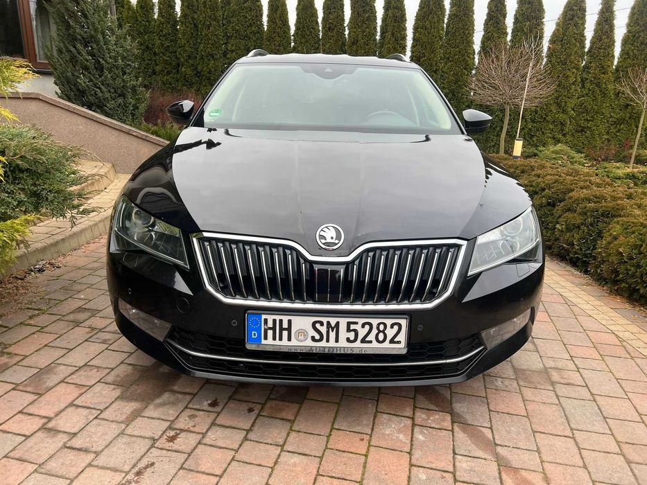 Ładna Skoda Superb 2.0 tdi,150 KM,wersja Laurin Klement,2016r Ful
