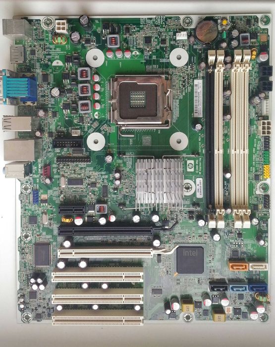 Материнська плата HP Compaq 8000 Elite CMT 536883-001 + процесор Core 2 Duo E8400 3.0GHz