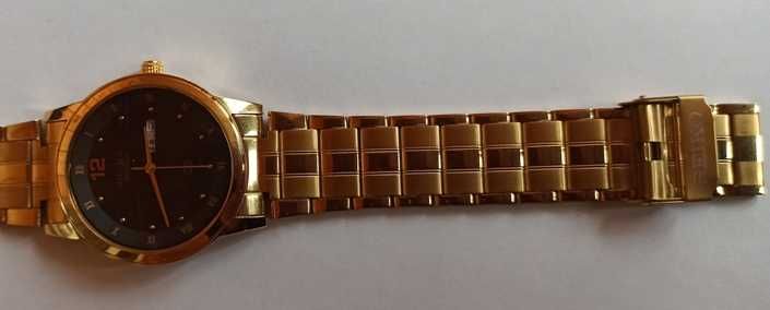 Seiko SQ мужские часы со стальным браслетом