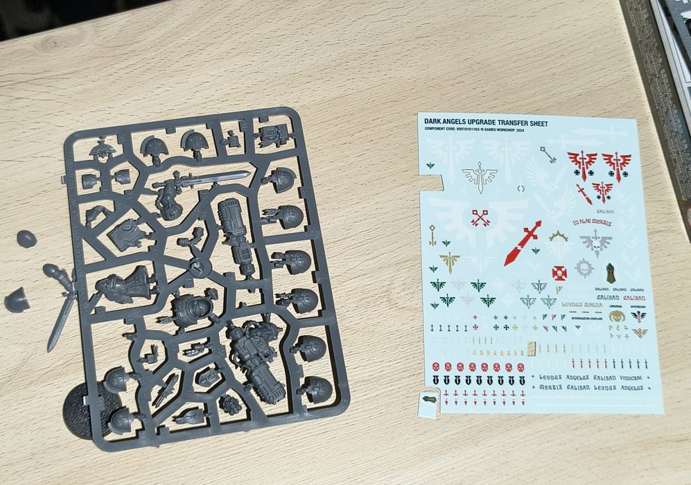 Warhammer 40K, Dark Angels upgrades
