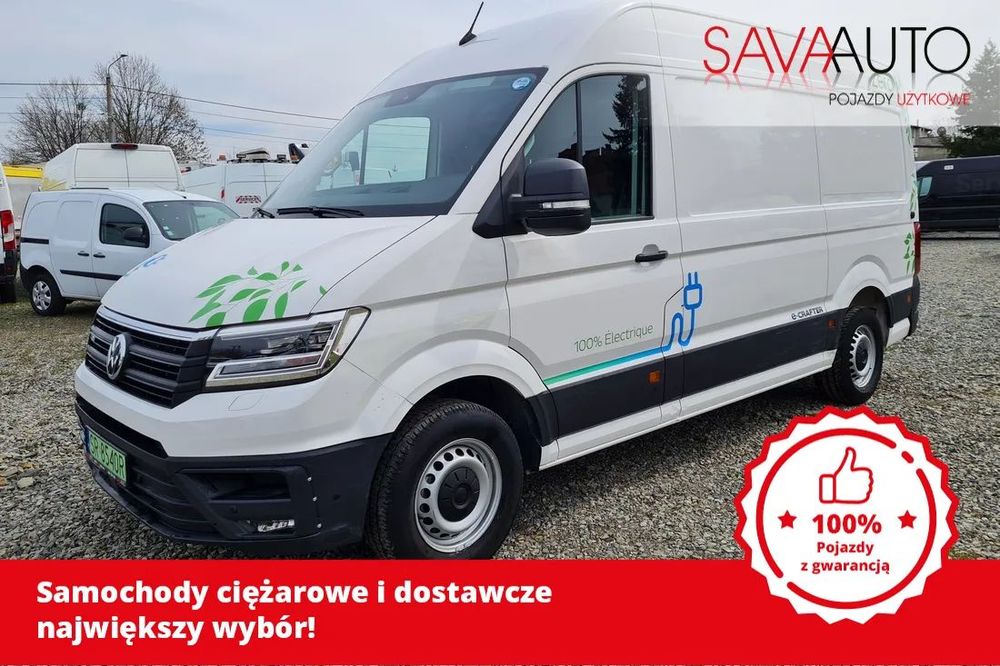 Volkswagen E-CRAFTER*L3H3*FULL LED*ELEKTRYCZNY*LANE ASSIST*BOGATA OPCJA*100KW*NAVI*KLIMA*1  Promocja!