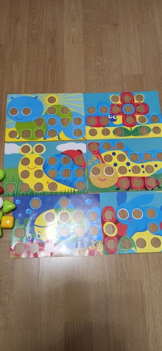 Przeciwieństwa gra układanka kształty puzzle