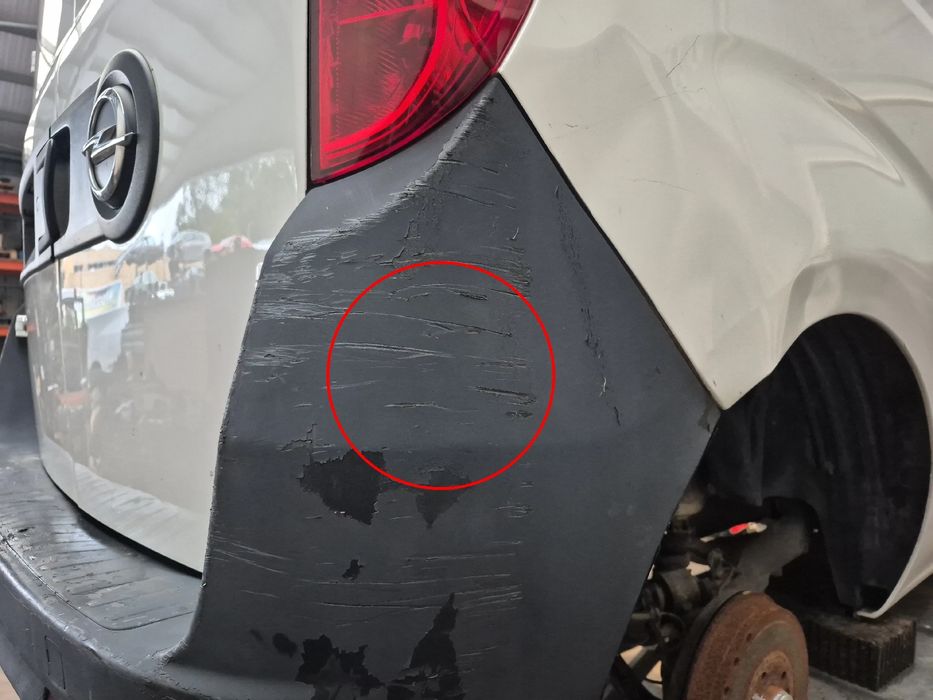Pára-choques trás OPEL Combo Furgão/Combi (X12)