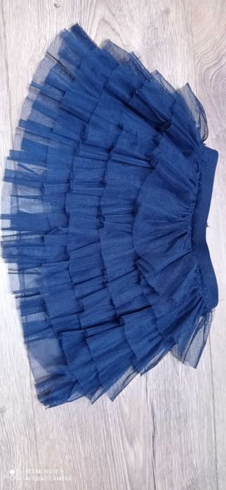 Piękna  czarna spódnica spódniczka tiulowa 104