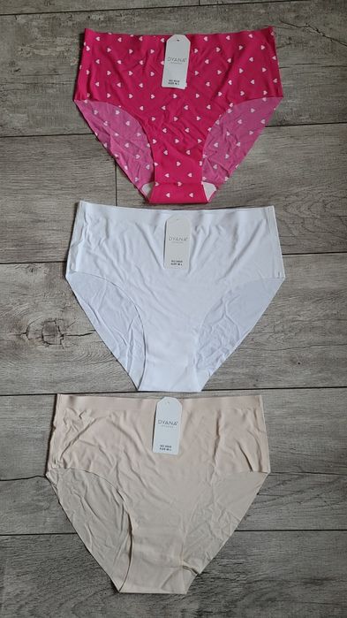 Dyana 3 pary majtek bezszwowych M/L