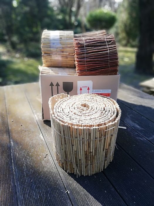 Rolborder trzcinowy 0,2m x 6m długości
