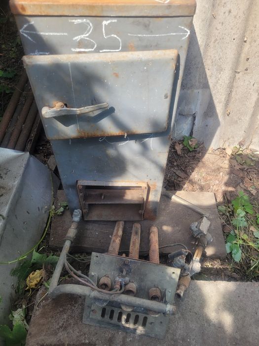 Котел твердопаливний/газовий КС-ТГ-10