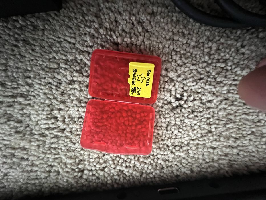 Nintendo switch com muitos acessorios