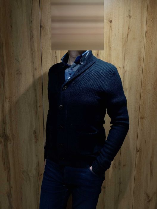 Sweter męski - kardigan rozpinany Jack&Jones rozmiar S