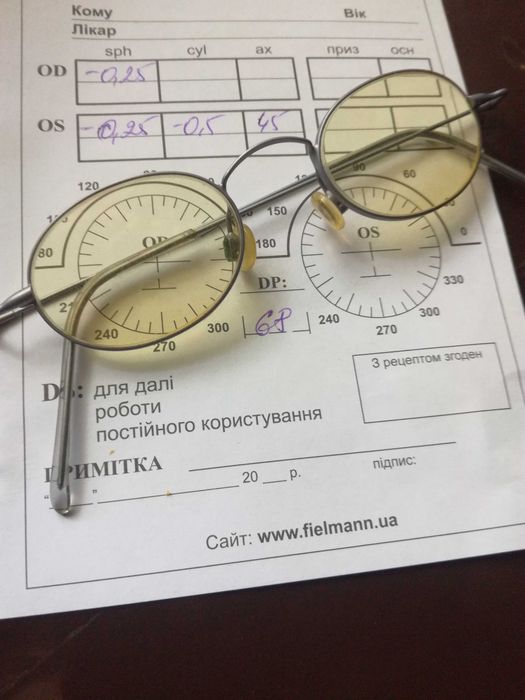 підліткові (дитячі) окуляри з діоптріями (рецепт)